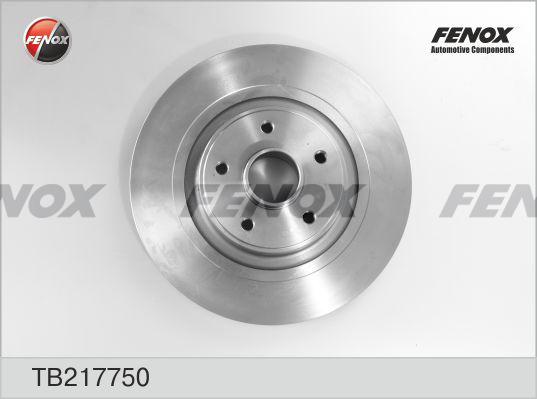 Fenox TB217750 - Гальмівний диск avtolavka.club