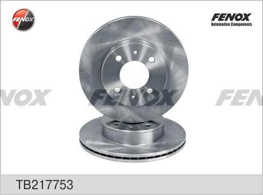 Fenox TB217753 - Гальмівний диск avtolavka.club