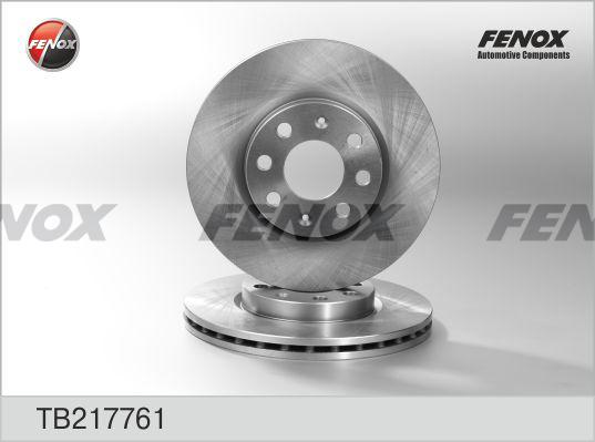 Fenox TB217761 - Гальмівний диск avtolavka.club