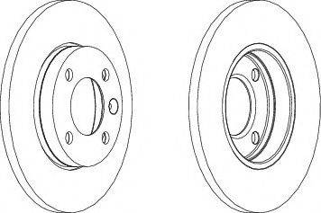 Brake Engineering DI841771 - Гальмівний диск avtolavka.club