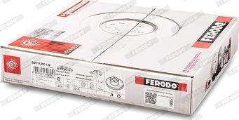 Ferodo DDF1135C-1-D - Гальмівний диск avtolavka.club