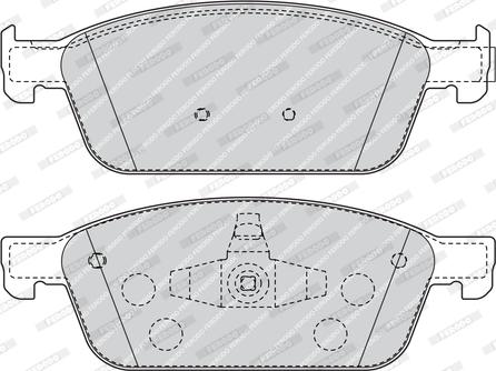 Ferodo FDB4416 - Гальмівні колодки, дискові гальма avtolavka.club