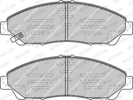 Mando MBF011400R - Гальмівні колодки, дискові гальма avtolavka.club