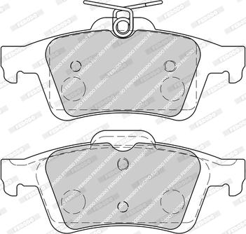 Ferodo FDB1931-D - Гальмівні колодки, дискові гальма avtolavka.club