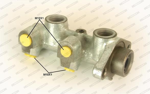 Ferodo FHM569 - Головний гальмівний циліндр avtolavka.club