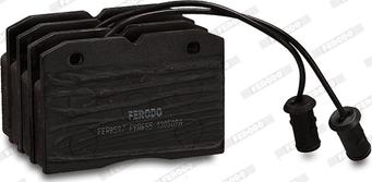 Ferodo FVR655-D - Гальмівні колодки, дискові гальма avtolavka.club