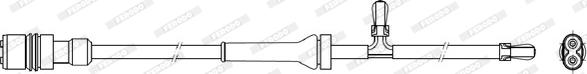 Ferodo FWI255 - Сигналізатор, знос гальмівних колодок avtolavka.club