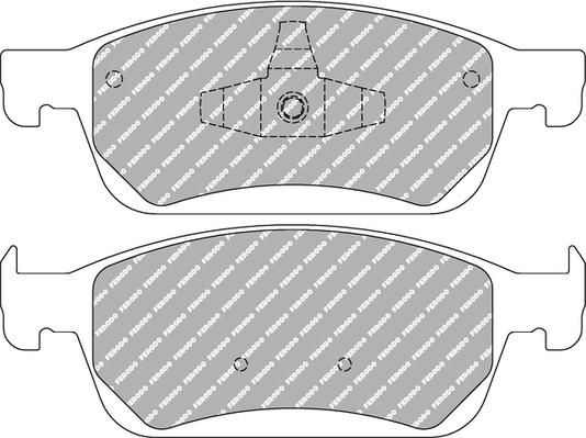 Ferodo Racing FCP4416H - Гальмівні колодки, дискові гальма avtolavka.club