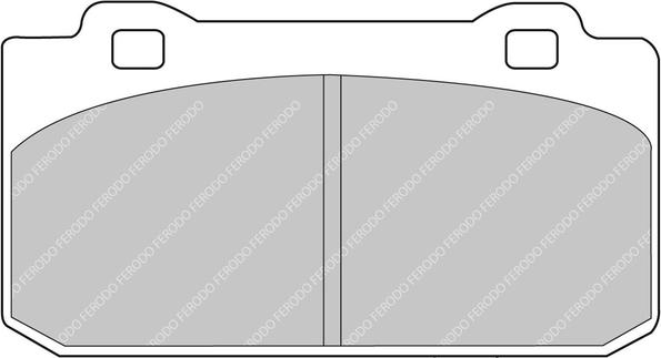 Ferodo Racing FCP441R - Гальмівні колодки, дискові гальма avtolavka.club