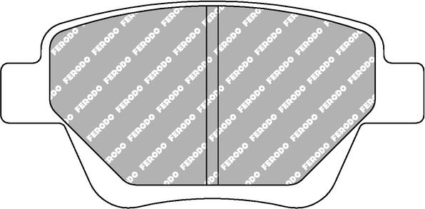 Ferodo Racing FCP4316R - Гальмівні колодки, дискові гальма avtolavka.club