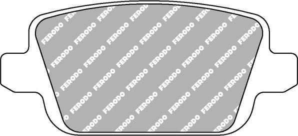 Ferodo Racing FCP1917H - Гальмівні колодки, дискові гальма avtolavka.club