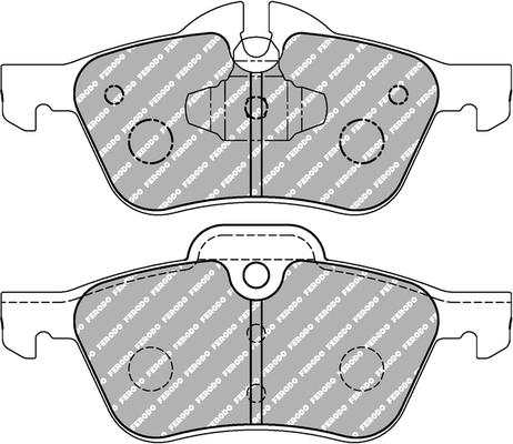 Ferodo Racing FCP1499W - Гальмівні колодки, дискові гальма avtolavka.club