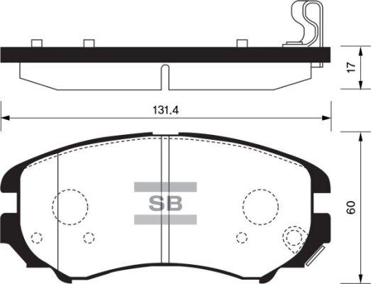 SAFETY TD924 - Гальмівні колодки, дискові гальма avtolavka.club