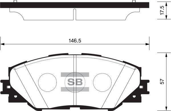 FI.BA FBP2138 - Гальмівні колодки, дискові гальма avtolavka.club