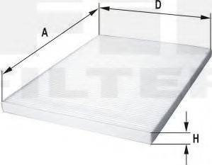 FIL Filter HC 7195 - Фільтр, повітря у внутрішній простір avtolavka.club