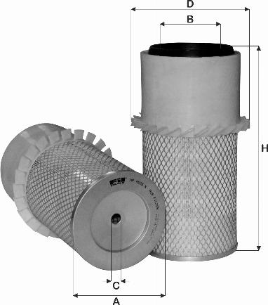 FIL Filter HP 4526 K - Повітряний фільтр avtolavka.club