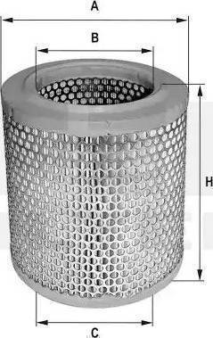 FIL Filter HPU 438 - Повітряний фільтр avtolavka.club