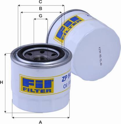 FIL Filter ZP 94 A - Масляний фільтр avtolavka.club