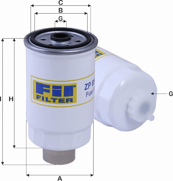 FIL Filter ZP 05 CF - Паливний фільтр avtolavka.club