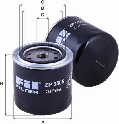 FIL Filter ZP 3506 - Масляний фільтр avtolavka.club