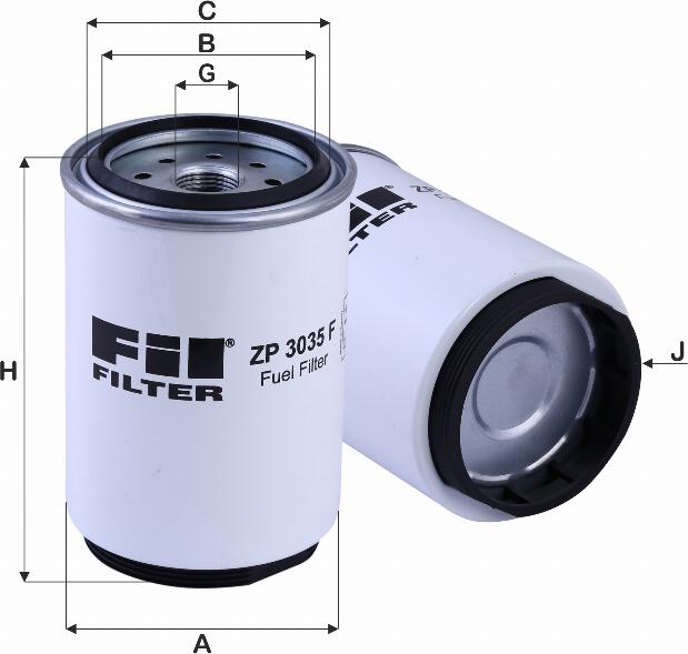 FIL Filter ZP 3035 F - Паливний фільтр avtolavka.club