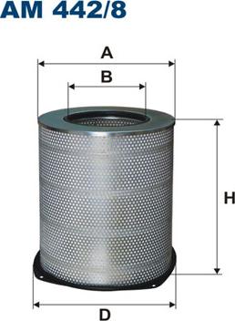 Filtron AM442/8 - Повітряний фільтр avtolavka.club