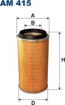 Filtron AM415 - Повітряний фільтр avtolavka.club