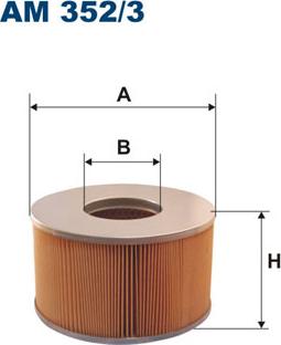 Filtron AM352/3 - Повітряний фільтр avtolavka.club