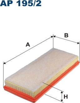 Filtron AP195/2 - Повітряний фільтр avtolavka.club