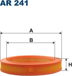 Filtron AR241 - Повітряний фільтр avtolavka.club