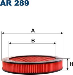 Filtron AR289 - Повітряний фільтр avtolavka.club