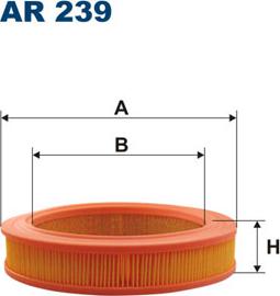 Filtron AR239 - Повітряний фільтр avtolavka.club