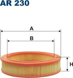 Filtron AR230 - Повітряний фільтр avtolavka.club