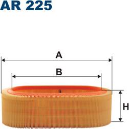 Filtron AR225 - Повітряний фільтр avtolavka.club