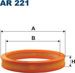 Filtron AR221 - Повітряний фільтр avtolavka.club