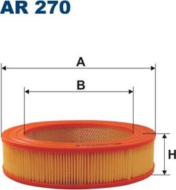 Filtron AR270 - Повітряний фільтр avtolavka.club