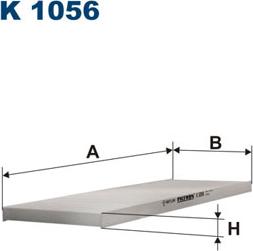 Filtron K1056 - Фільтр, повітря у внутрішній простір avtolavka.club