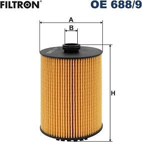 Filtron OE 688/9 - Масляний фільтр avtolavka.club
