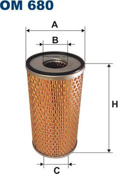 Filtron OM680 - Масляний фільтр avtolavka.club