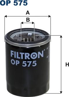 Filtron OP575 - Масляний фільтр avtolavka.club