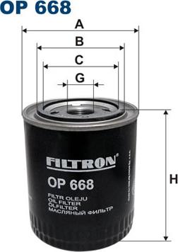 Filtron OP668 - Гідрофільтри, автоматична коробка передач avtolavka.club