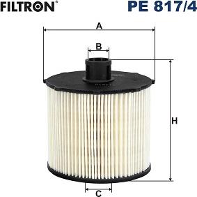 Filtron PE 817/4 - Паливний фільтр avtolavka.club