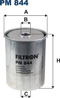 Filtron PM844 - Паливний фільтр avtolavka.club