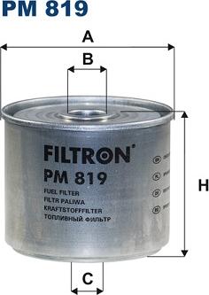 Filtron PM 819 - Паливний фільтр avtolavka.club