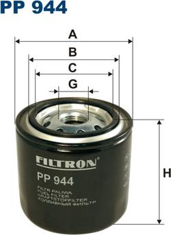 Filtron PP944 - Паливний фільтр avtolavka.club