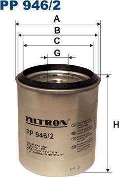 Filtron PP946/2 - Паливний фільтр avtolavka.club