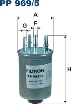 Filtron PP969/5 - Паливний фільтр avtolavka.club