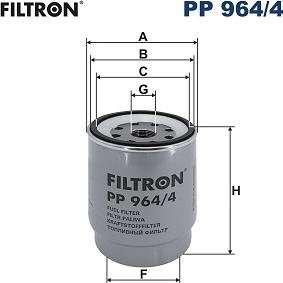 Filtron PP 964/4 - Паливний фільтр avtolavka.club