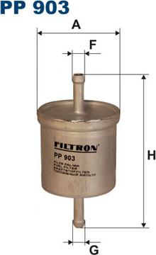 Filtron PP903 - Паливний фільтр avtolavka.club