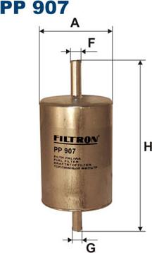 Filtron PP907 - Паливний фільтр avtolavka.club